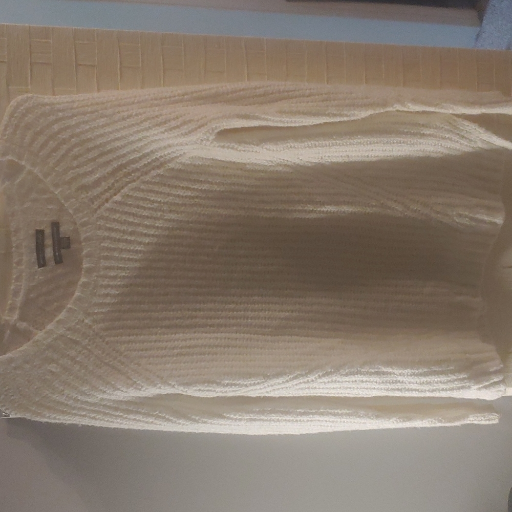 Cream soft sweater